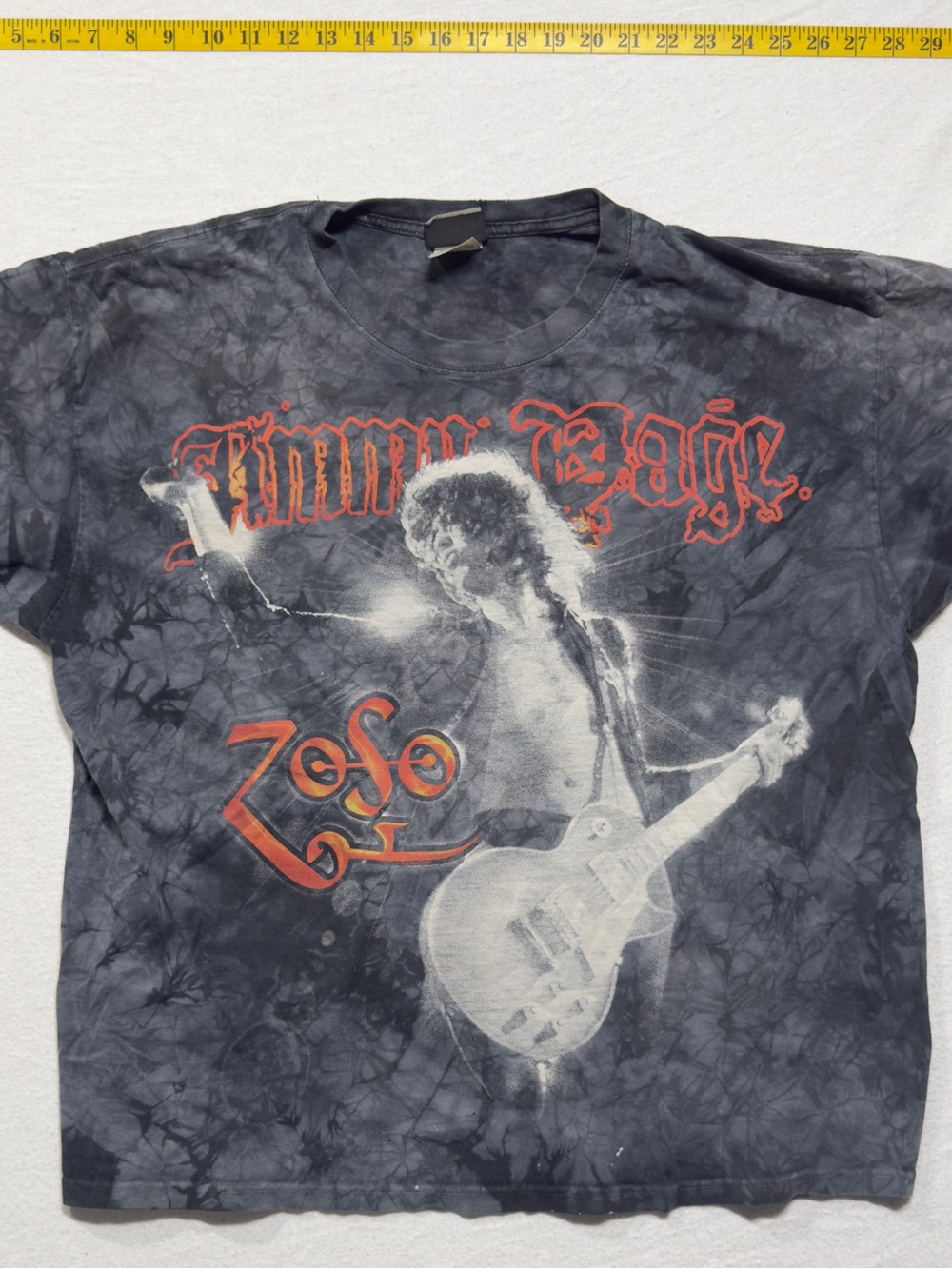 Liquid blue Jimmy page zoso shirt, super sick vintage shirt